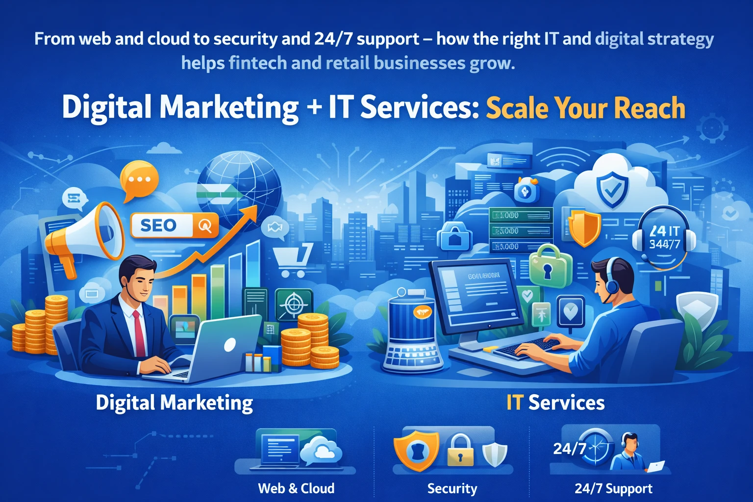Digital marketing and IT services